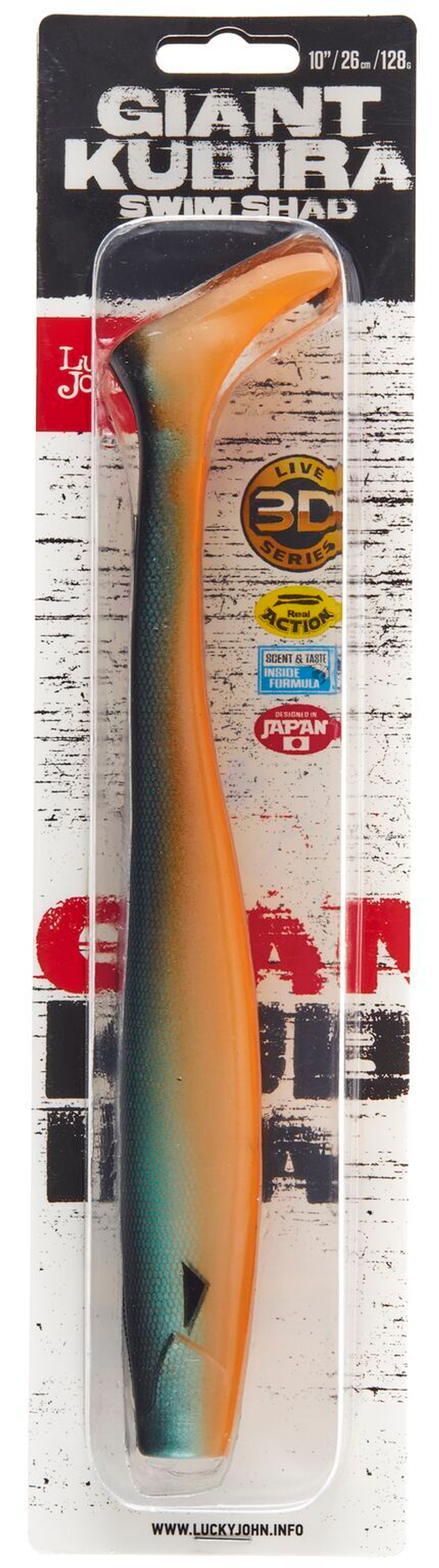 Виброхвост LJ 3D BBS Series GIANT KUBIRA SWIM SHAD 10,3in (26,00)/PG40 1шт.