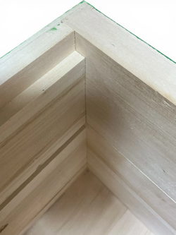 Улей 10 рамочный без магазинов (Дадан, Липа, крашеный) комплект