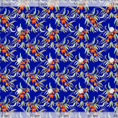 Облепиха на синем by Olesya Pisareva 508 DPI