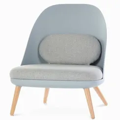 Кресло Nest голубое