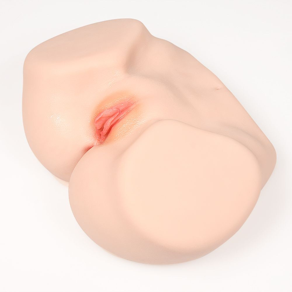 Мастурбатор-полуторс с двойным слоем материала Vanilla Onahole Real Vagina (Цвет: телесный)