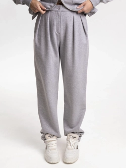 Брюки из футера DEW, серый