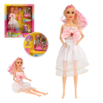 Кукла тип Модель на шарнирах с аксессуарами, коробка 2328A