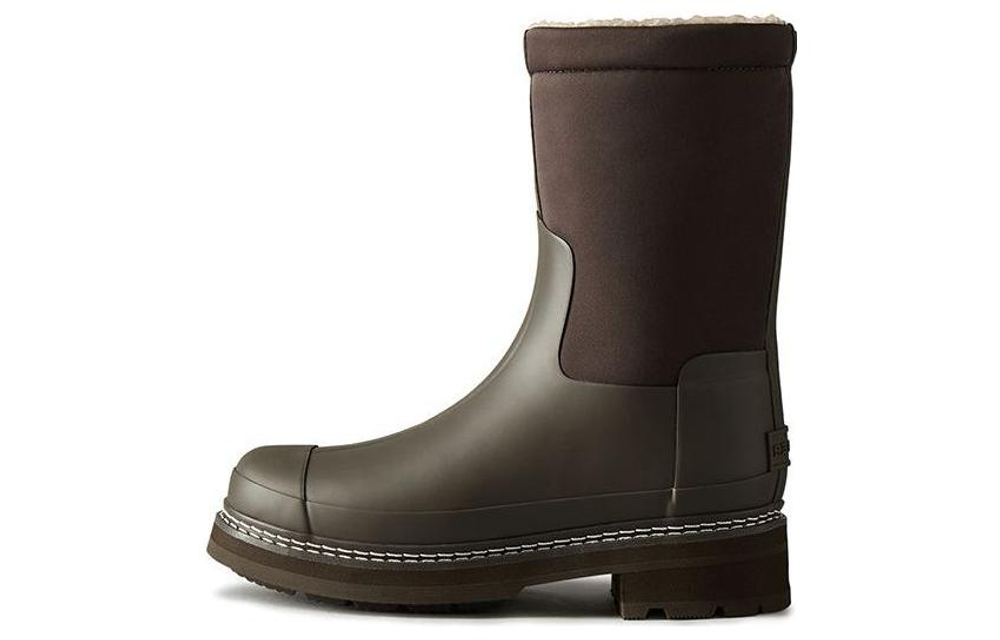 HUNTER Waterproof And Slip Resistant Rain Boots Women"s Chocolate