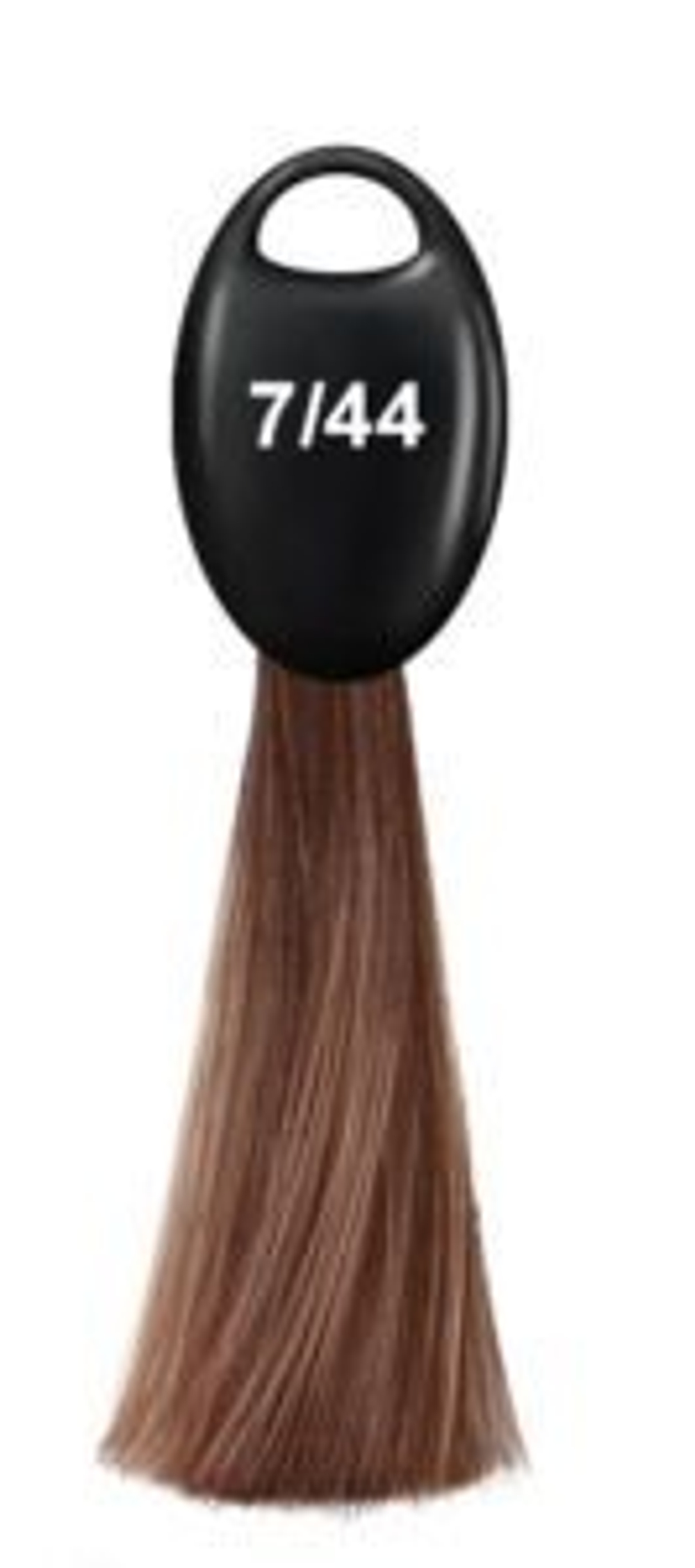 Стойкая крем краска для волос Ollin N-Joy Color Cream 100 мл, 7/44 русый интенсивно-медный