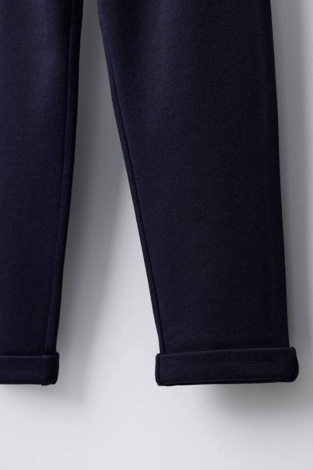 ZARA БРЮКИ COMFORT НА РЕЗИНКЕ, СИНИЙ