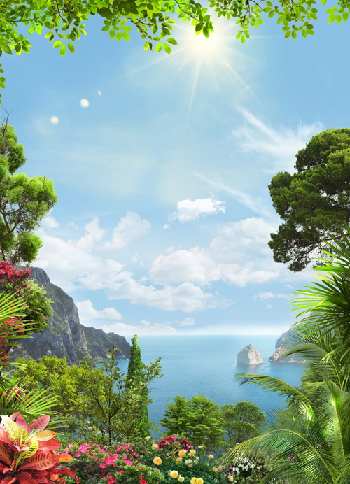 Бесшовные фрески ручной работы - qo‘l mehnati bilan yasalgan freskalar