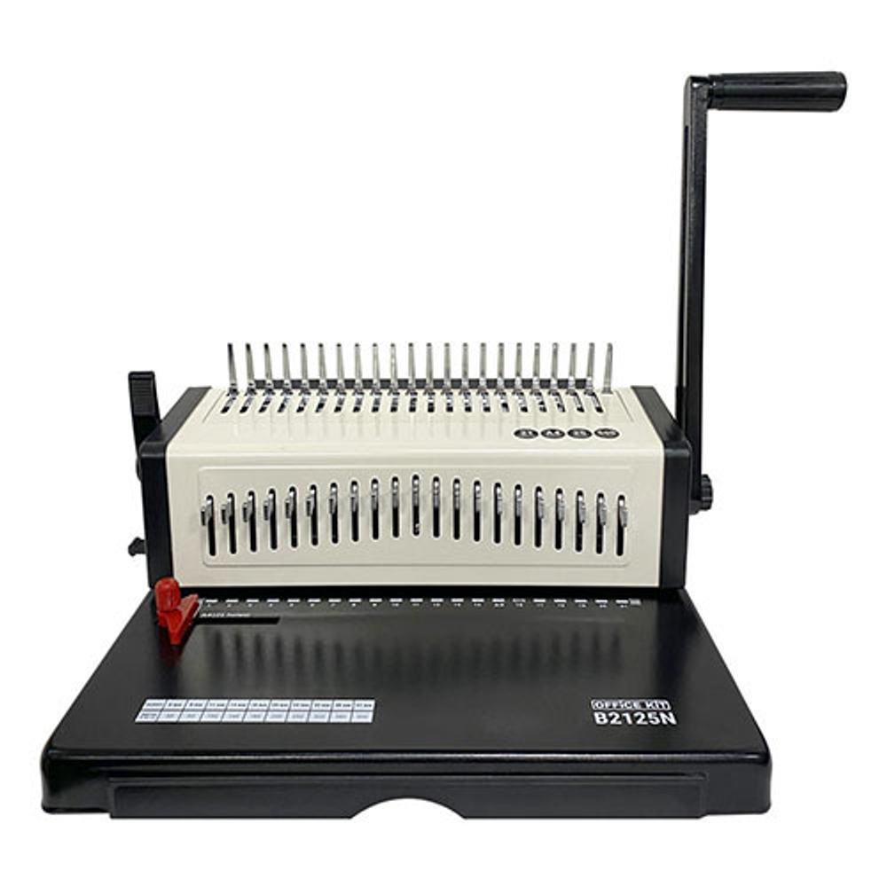 Переплетный аппарат на пластиковую пружину Office Kit B2125N