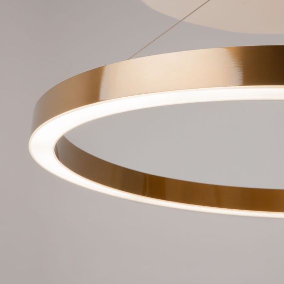 Подвесная светодиодная люстра Maytoni Saturno MOD415PL-L60BS4K
