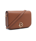 Кожаная сумка-мессенджер Luggage Michael Kors - коричневый(30S4GD8M2L)