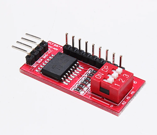 Расширитель ввода-вывода I2C на PCF8574T v2