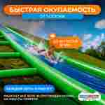 Водная горка без надувного дна, на подкачке ТУРБО "Хит", 152*6,6*2 м