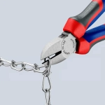 Кусачки боковые черненые 180 мм Knipex 70 02 180