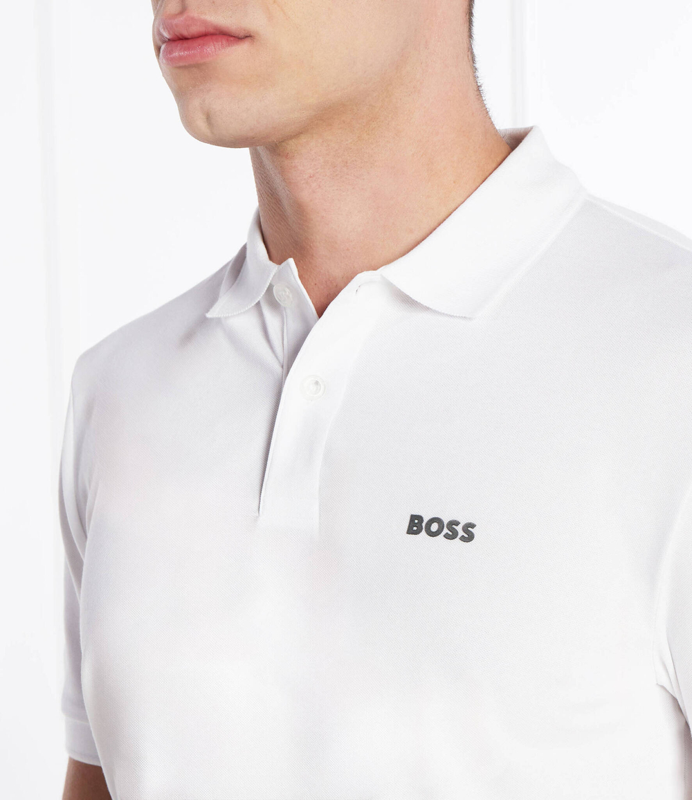 Поло Paddy BOSS GREEN - белый(50506201)