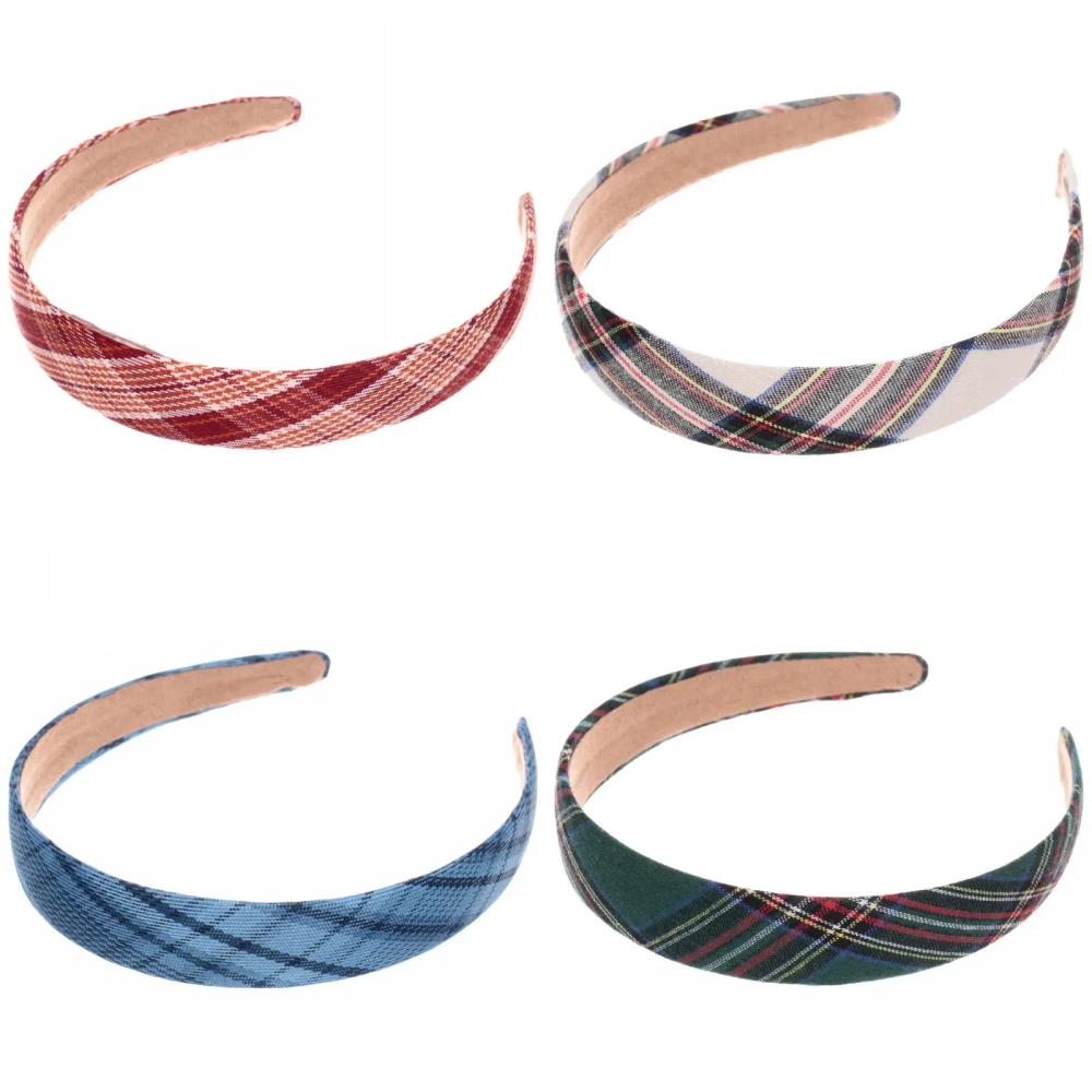 Ободок для волос «Melissa - Клетка», ширина 2,5см, микс 6 цветов