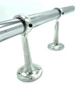 Держатель трубы d25 мм дистанционный сквозной к системе Joker - 2 шт