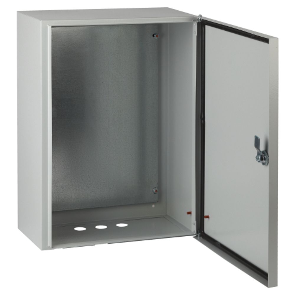 Корпус металлический ЭРА ЩМП-2-0 (500х400х220) IP54 У2 серый | Корпуса металлические с монтажной панелью