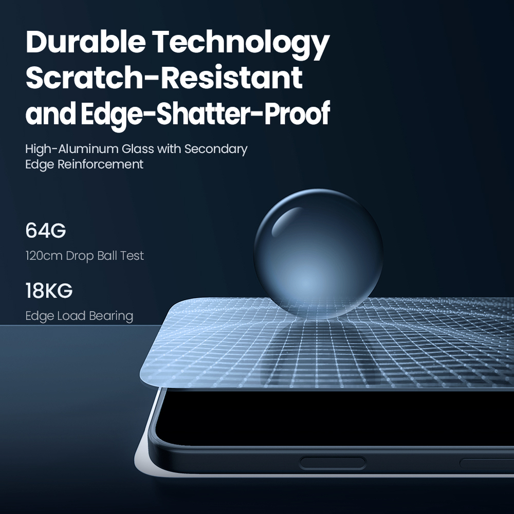 Стекло Анти-шпион от Nillkin для iPhone 17 Pro Max, серия Guardian Privacy Tempered Glass Screen Proetector