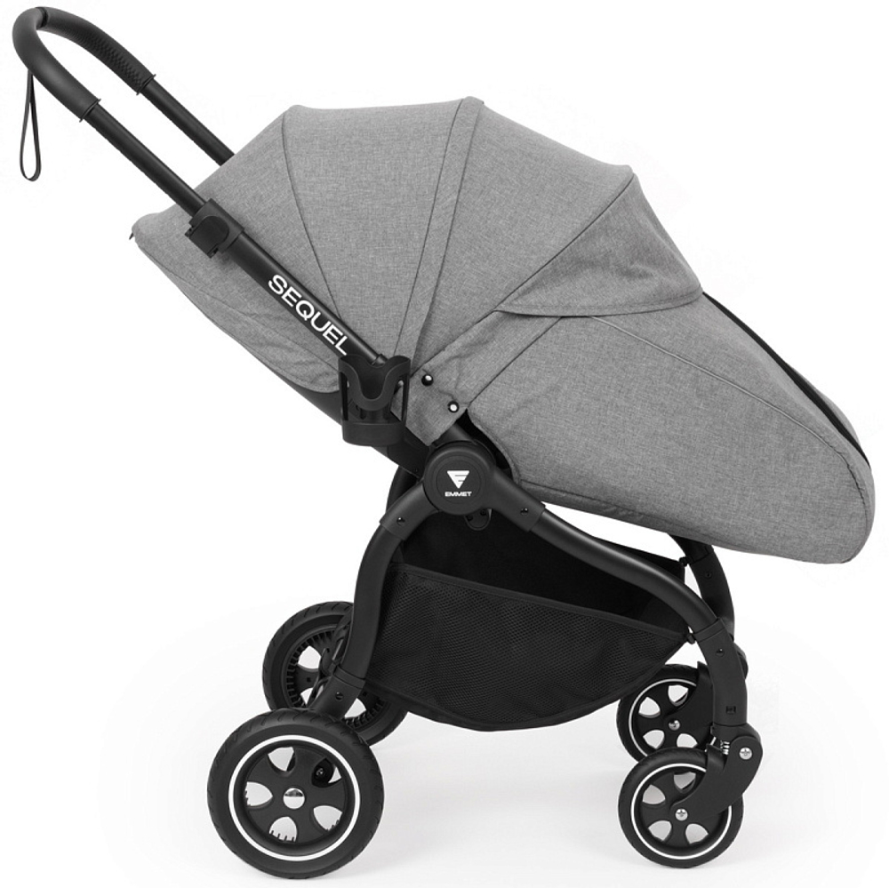 Детская прогулочная коляска Emmet Sequel SQL-03 Серый / (Gray)