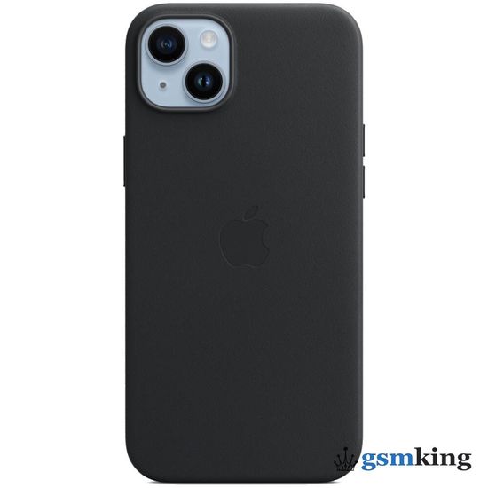 Apple Leather Case with MagSafe iPhone 14 Plus Midnight «Тёмная ночь» MPP93ZM/A