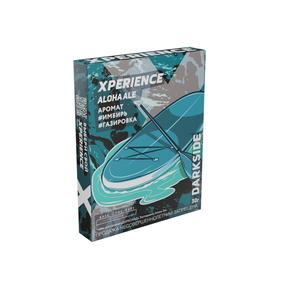 М. Табак для кальяна Dark Side Xperience &quot;Aloha Ale&quot; (Имбирь, газировка) 30гр