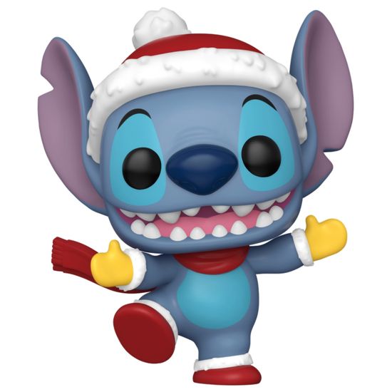 Фигурка Funko POP! Disney Lilo & Stitch Holiday Stitch with Hat (1503) 80037 / Фигурка Фанко ПОП! по мотивам мультфильма "Лило и Стич", Стич