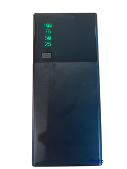 Внешний аккумулятор (Power bank) 3 USB Demaco DKK-006  20000 mAh (черный) с фонариком