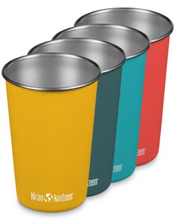 Набор стаканов Klean Kanteen Steel Pint 16oz (473 мл) Evening Sky - 4 шт