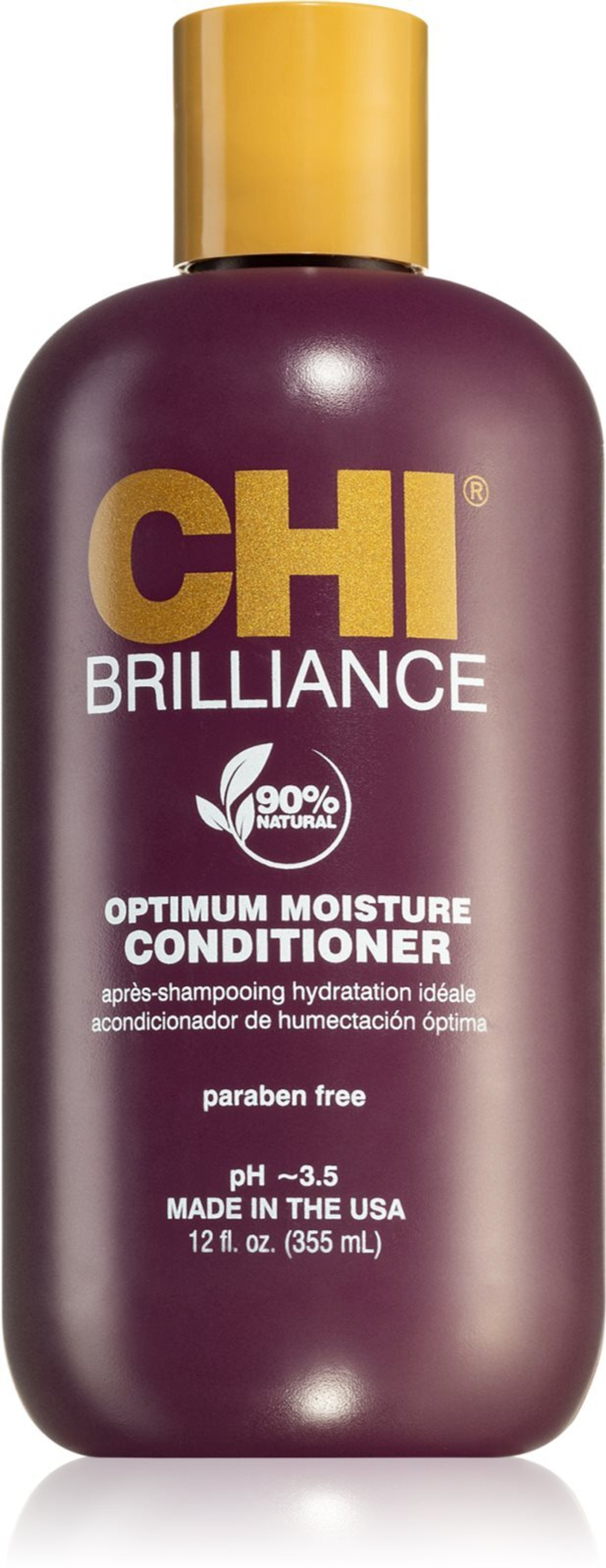 CHI Brilliance Optimum Moisture Conditioner - увлажняющий кондиционер для сухих и поврежденных волос /   355  ml  / GTIN 633911778784