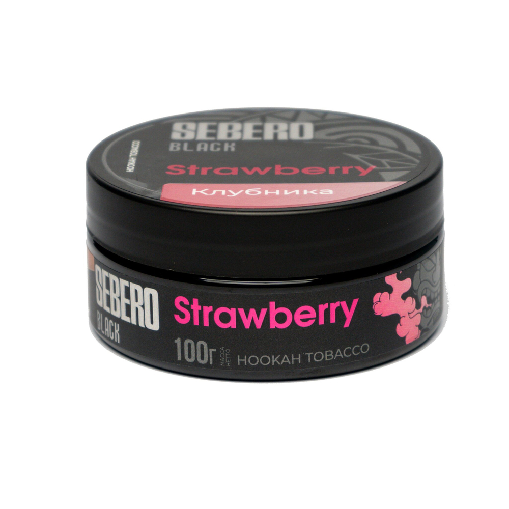 SEBERO BLACK - Strawberry (100г)