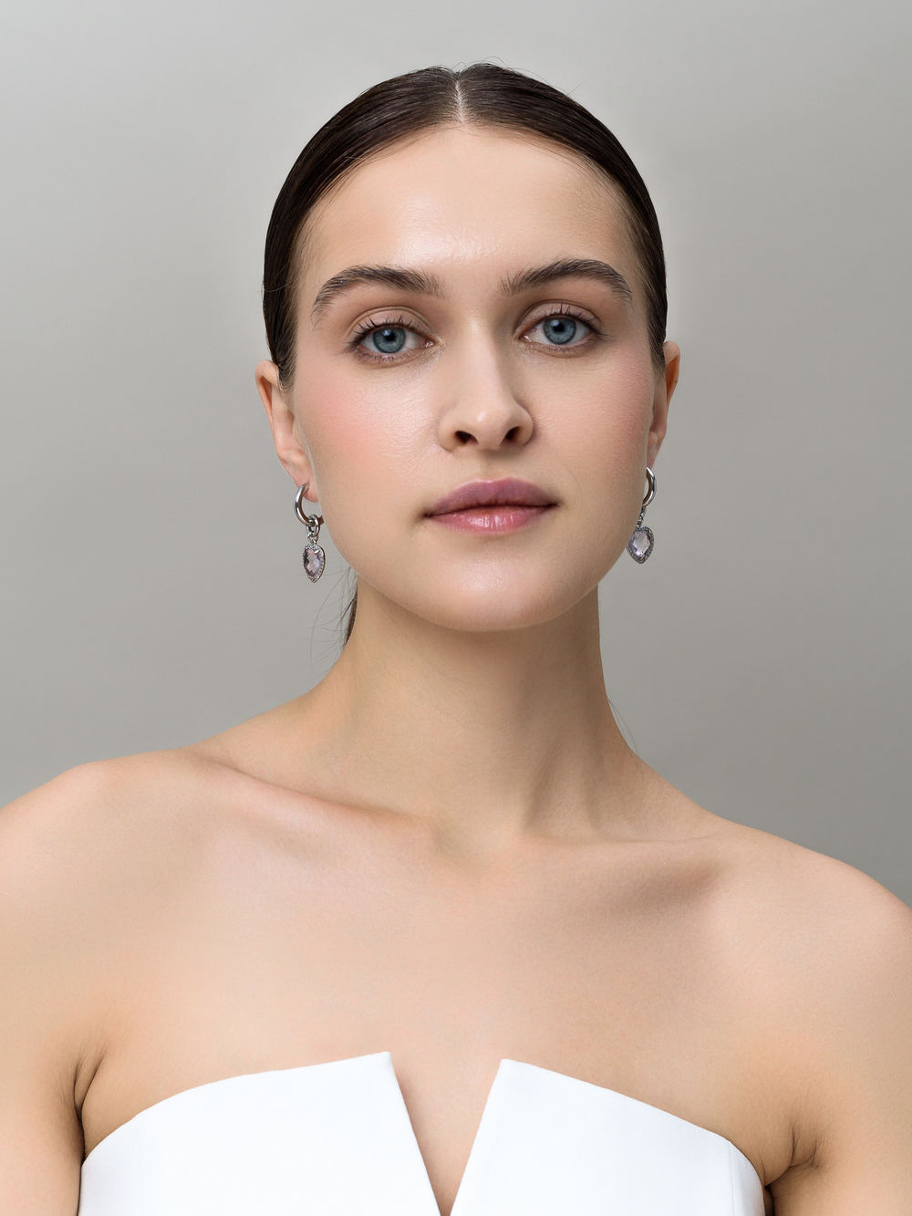 Серьги "Whale Royal Love" silver
