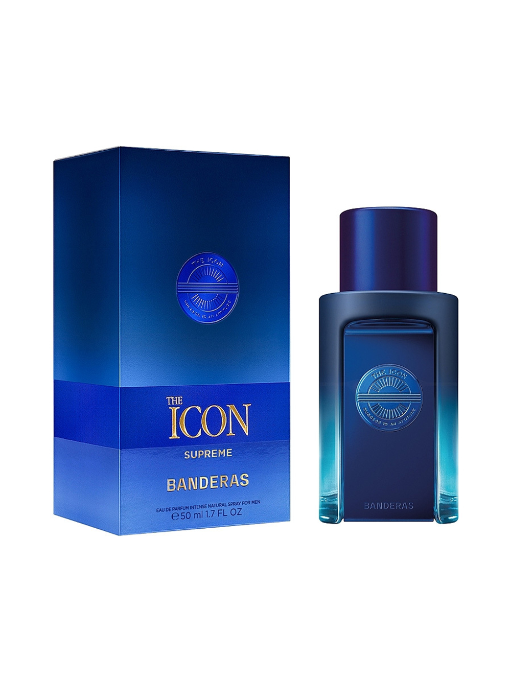 ANTONIO BANDERAS The Icon Supreme men 50ml edp intense NEW