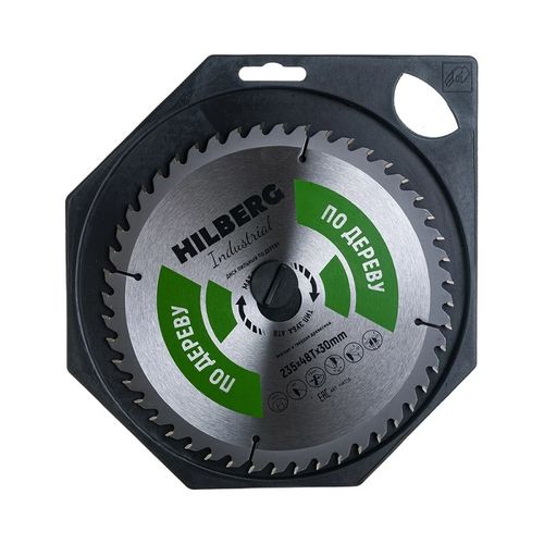 Диск пильный по дереву 235х30 мм 48 зубьев Hilberg