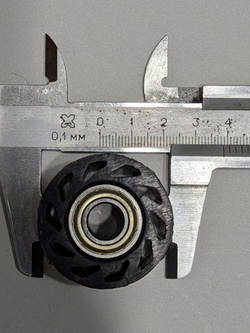 Ролик натяжителя цепи для мопеда/питбайка/эндуро/мотоцикла усиленный, износостойкий, бесшумный!