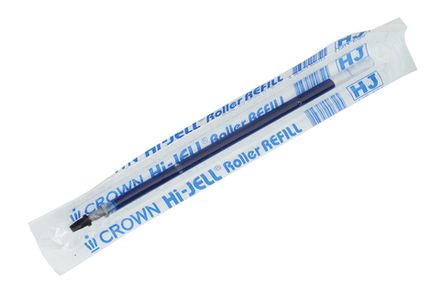 Стержень гелевый 138мм "Hi-jell" CROWN синий пулевидный наконечник 0.5мм