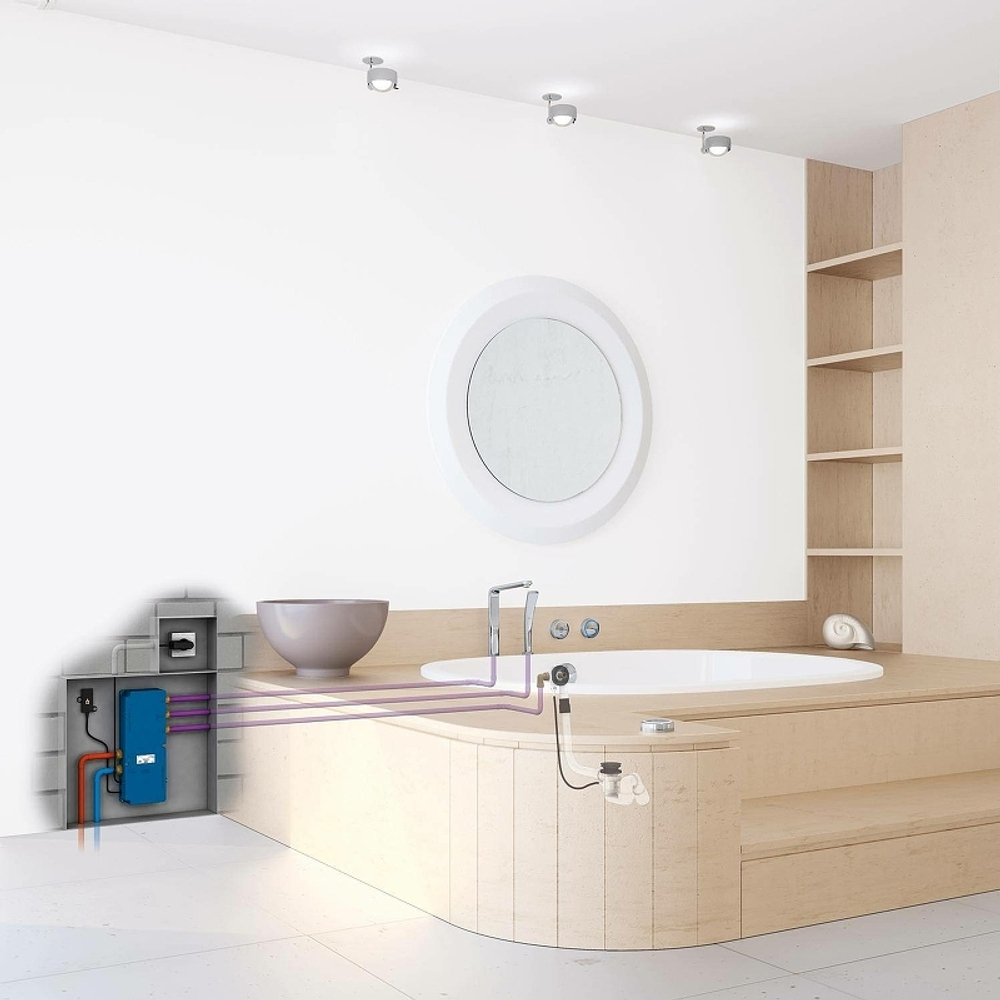Слив-перелив Grohe Talentofill 28990000 полуавтомат с наливом Белый
