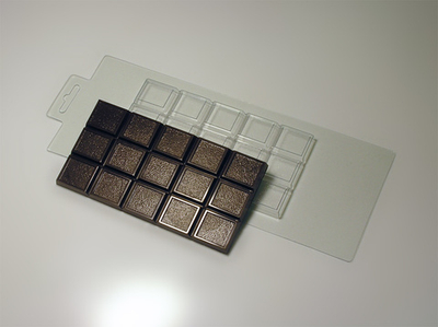 Форма для шоколада МЕЛКОЕ ЗЕРНО, пластик