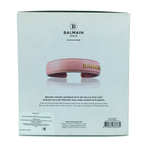 Balmain Hair Couture Ободок для волос розовый кожаный Лимитированная коллекция