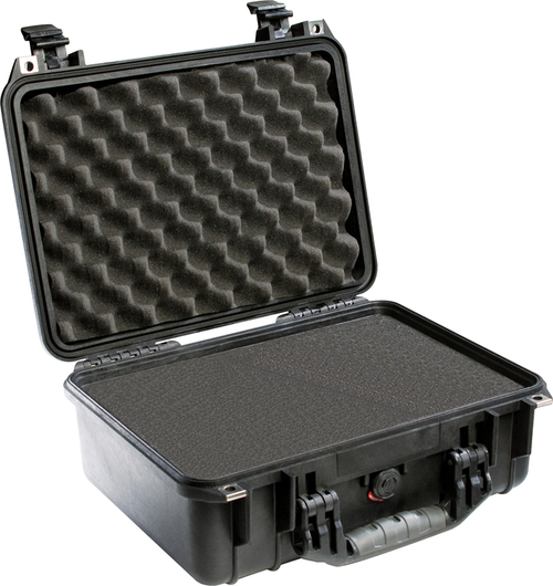 Защитный кейс Peli™ 1450 черный с поропластом