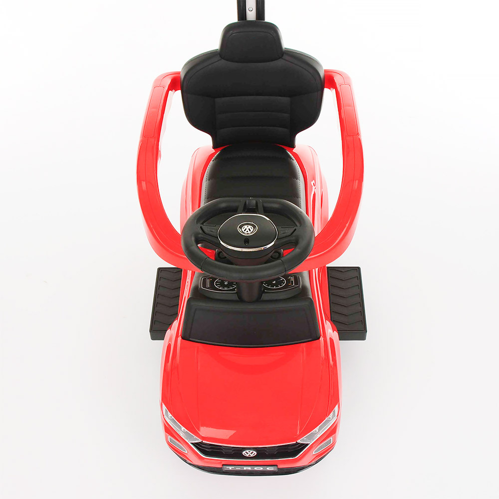 NINGBO PRINCE Каталка Volkswagen (ручка, бампер, подставка для ног) Red/Красный