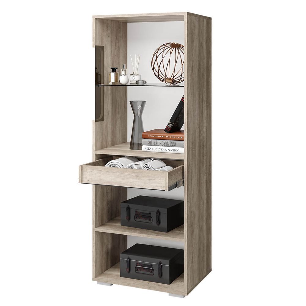 Наоми Шкаф со стеклом левый ШК-23