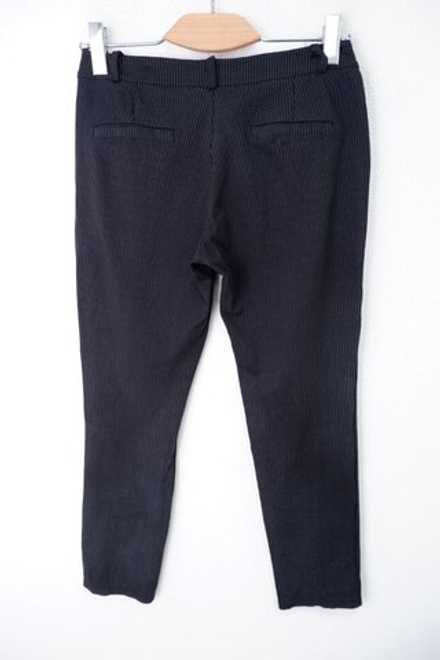 Брюки черные в полоску 44-46 размер