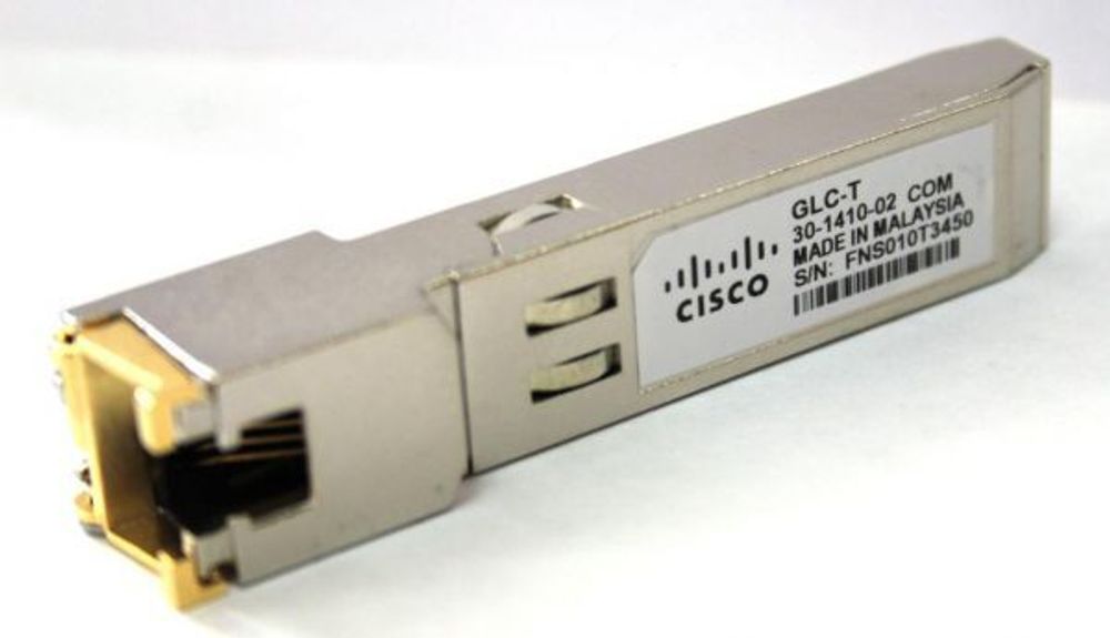 Трансивер GLC-T Cisco 1000BASE-T SFP