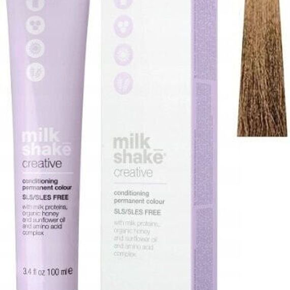 Milk Shake Milk Shake, Creative, SLS/SLES-Free, Permanent Hair Dye, 8.358GM Maui Mocha, 100 ml For Women