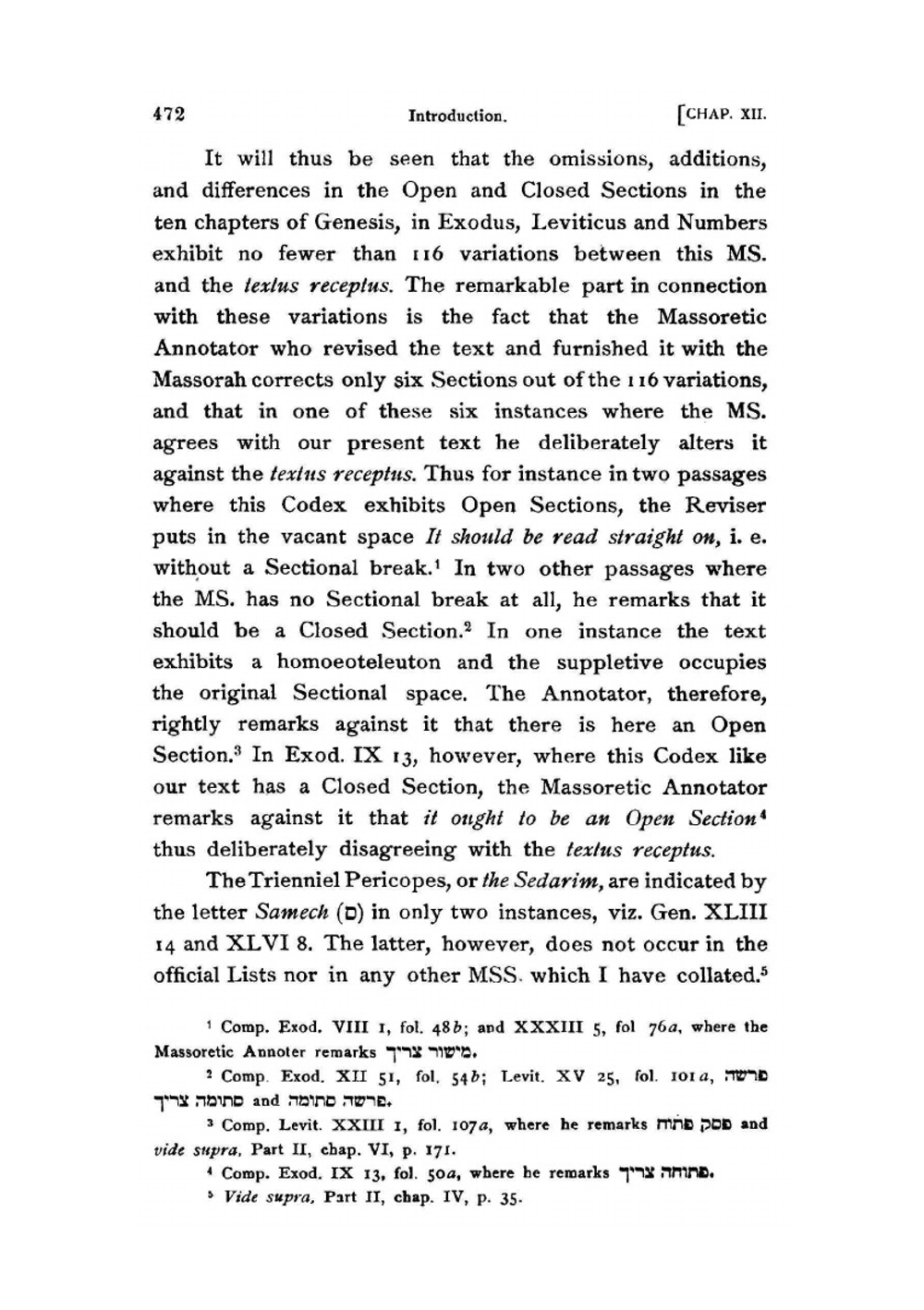 Introduction to the Massoretico-critical. Edition of the Hebrew Bible 02 | C.D. Ginsburg
