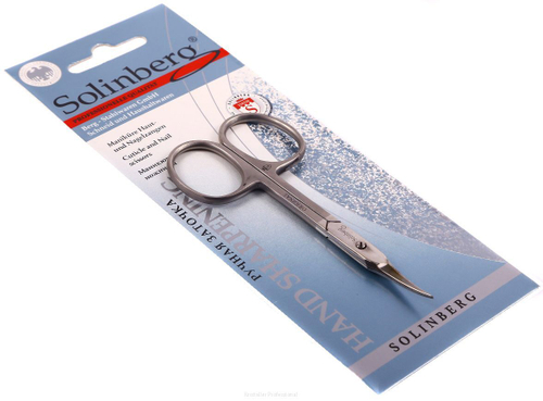 Solinberg Ножницы маникюрные ручная заточка 212-012з