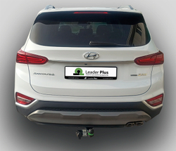 Фаркоп(прицепное) Лидер-Плюс для HYUNDAI SANTA FE IV (TM) (Дизель) 2018 - 2020 г. в.(паспорт и сертификат в комплекте)(без электрики)H230-A
