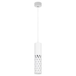 Светильник подвесной (подвес) ЭРА PL28 WH MR16 GU10 потолочный цилиндр белый