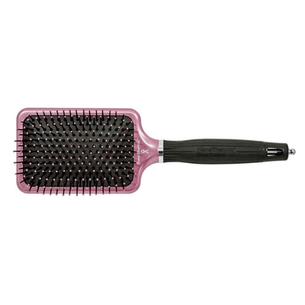 Парикмахерская щётка для волос Nano Thermic Think Pink Olivia Garden