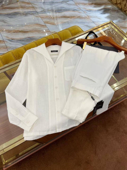 Льняной костюм Dolce & Gabbana